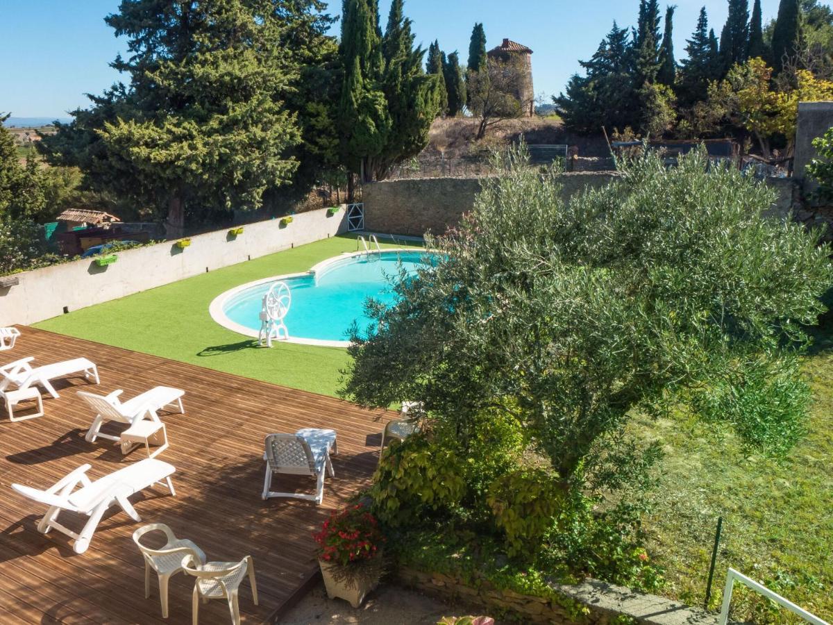 Cosy Holiday Home With Swimming Pool Montbrun-des-Corbières المظهر الخارجي الصورة